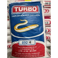 CP eel bran grows quickly, gives beautiful yellow color, 45 protein, 25kg bag, 1mm, 3mm, 4mm