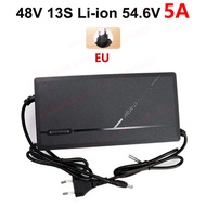 36V 48V Charger 2A 5A 10S 13S Lithium-ion Battery Pack Charger 42V 54.6V 5A Intelligent Fast Chargin