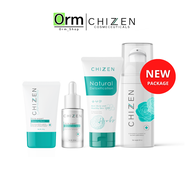 แพ็ค4สุดคุ้มส่งฟรี🔥 มาส์ก+เซรั่ม+ดีท็อกซ์+เจล CHIZEN ชิเซนครีม สกินแคร์ โฟมล้างหน้า serum ดูแลผิวหน้