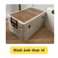 [Hàng cao cấp] Thùng Camping Gấp gọn Bàn Camping thùng đựng đồ Camping Picnic Gấp Gọn Kết Hợp Mặt Th