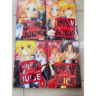 Second Hand Comic Book Cherry Juice 1-4 Books Complete Set Home Condition.