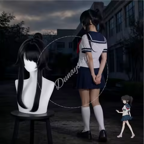 Ayano Aishi Wigs Yandere Themed Yandere Simulator Fan Convention Cosplay School Uniform Cosplay for 