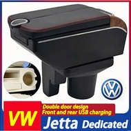 Volkswagen Jetta armrest box Jetta dedicated central armrest box double door storage USB charging car cup holder armrest