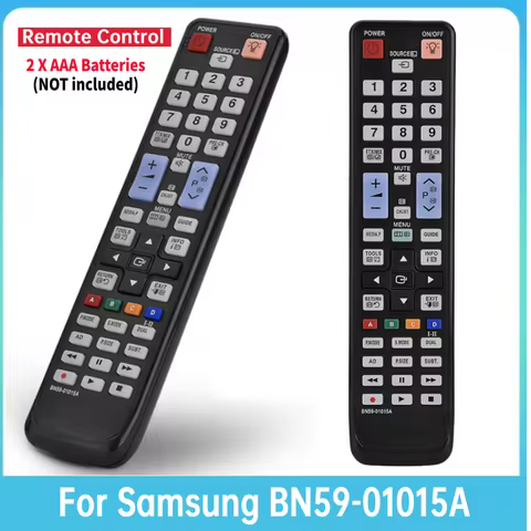 Universal Replacement for Samsung BN59-01015A Smart TV Remote Control Black TV Dropsh Television uni