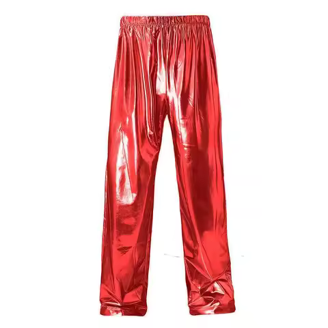 Green Mens Shiny Trousers, Fashion Casual Pants, Gold Red Blue Silver Available, Size S,M,L,XL,XXL,3