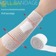CURTES Elastic Net Tubular Bandage, Polyester Breathable Mesh Bandage, Tubing Tubular Gauze Fix White Retainer Elastic Adults Wrist