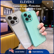 eleven2 Camera Lens Protection Antidust Transparent Shockproof Case For iPhone 14 13 12 11 Pro Max