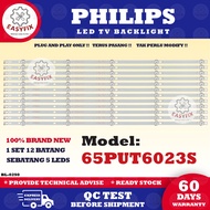 65PUT6023S/98 PHILIPS 65 INCH LED TV BACKLIGHT ( LAMPU TV ) 65PUT6023S 65" PHILIPS LED BACKLIGHT