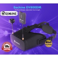 Eachine EV800DM FPV Goggle - Varifocal 5.8G 40CH Diversity FPV Goggles with HD DVR 3 Inch 900x600 Vi