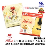 Tali Guitar Kapok Acoustic H-602/Guitar String With Free Guitar Pick NEW