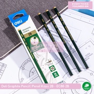 Deli Graphite Pencil | Wood Pesil 2B - EC88-2B