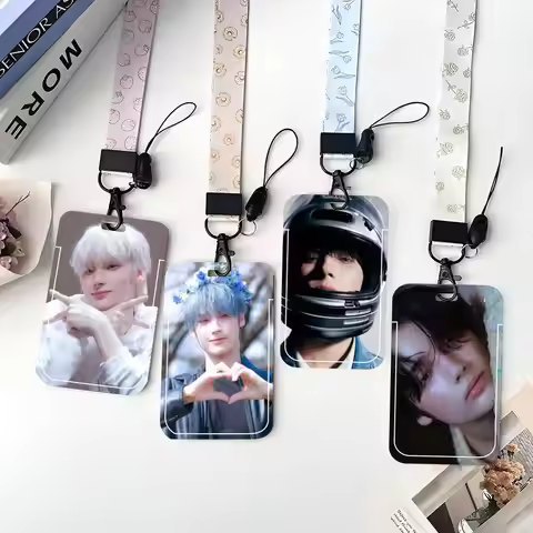 Anime K-Kai Kamal Huening ID Card Holder Neck Strap Pendant Door Badge Holder Lanyards Keychain Work