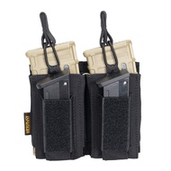 EXCELLENT ELITE SPANKER Open-Top Single/Double/Triple Molle Mag Pouch for M4 M14 M16 AK AR Elastic R