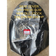 EX5 SEAT COVER SARUNG KUSYEN KULIT GUM PRESS NEW OLD STOCK ORIGINAL HONDA FOR EX5 DREAM EX5 HIGH POW