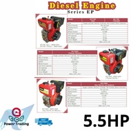 TOKAI 4 STROKE DIESEL ENGINE 5.5HP