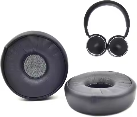 N60NC BT Ear Pads Replacement Potein Leather and Soft Foam Ear Pads Compatible with AKG N60NC Wirele