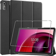 Fhyeugfy for Lenovo Tab M10 5G Case,high qualit Hard Shell, Lightweight,Quality PU,Anti-Fingerpirnts, Scratch Resistant, Black for Lenovo Tab M10 5G Tablet Case