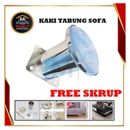 Sofa Legs / Cupboard Legs 8cm Chrome Free Screws