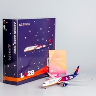 39070 Alloy Collectible Plane Gift NG Model 1:400 Delta Air Lines LA28 "SkyTeam" Airbus A350-900 Die