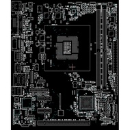 Boardview Asus H110M-CS circuit diagram rev 1.02 H110M CS