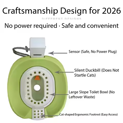 Automatic flushing cat toilet induction smart electric cat litter basin smart pet toilet