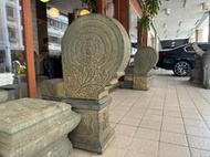 【景徽軒古傢俬】~~~ (老件) 青斗石 石鼓 抱鼓石 KH005