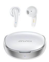 Awei T75หูฟังบลูทูธ5.4แนวสปอร์ตหูฟังเอียบัดไร้สายหูฟังบลูทูธมินิ TWS พร้อมกล่องชาร์จไมโครโฟนรองรับกา