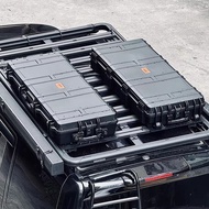 Car roof luggage box, roof equipment box, travel box, waterproof roof box, vehicle storage box, roof