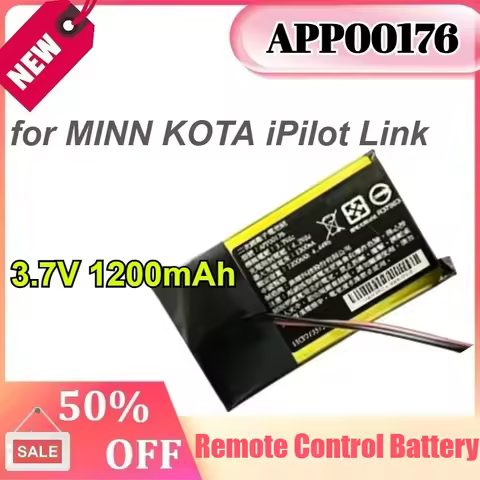 APP00176 3.7V 1200mAh for MINN KOTA IPilot Link Remote Control Battery