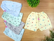 (Loại đẹp) Combo 5 quần đùi chục cotton in họa tiết cho bé - Carter