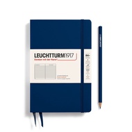 德國 LEUCHTTURM1917 硬殼筆記本/ B6+/ 深藍/ 橫線