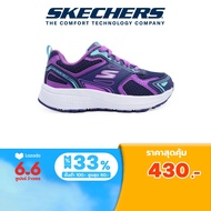 (Lazada Exclusive) Skechers สเก็ตเชอร์ส รองเท้าเด็กผู้หญิง รองเท้าผ้าใบ Girls GOrun Consistent Brisk Runner Running Shoes - 302405L-NVPR Air-Cooled Goga Mat