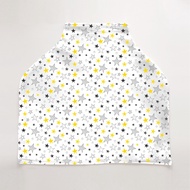 SNUG&TUG: YELLOW STARS nursing APRON [READY STOCK] multifunctional soft nursing cover and 360 protec