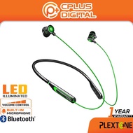 Plextone G2 Bluetooth 5.0 Low Latency LED Wireless Neckband Earphone with Mic and Volume Control
