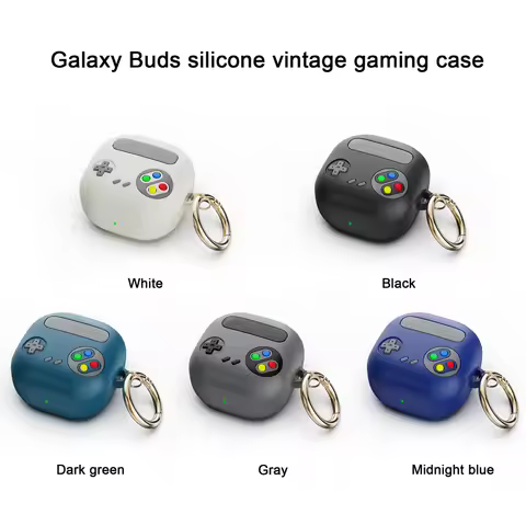 Silicone Case For Samsung Galaxy Buds FE/Buds2 pro/Buds Live/Buds pro/Buds 2 3D GamePad Charging Cas