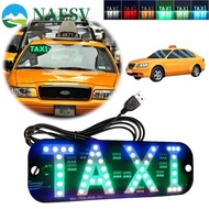 NAESV RGB LED Taxi Light, USB Powered Flexible Light Strip Color Changing Taxi Light, Indicator Lamp