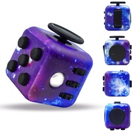 Cube Fidget Toy, 6 Sided Fidget Toy Cube for Adults and Kids Cube Fidget Toys Anxiety Relief & Focus