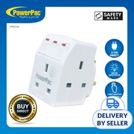 PowerPac 3 Way Adapter with Switch &amp; 2 pin direct(PP8733)