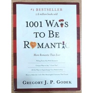 Preloved Book - 1001 Ways To Be Romantic By Gregory J. P. Godek