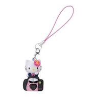 新箱識 🌟6月新貨🌟 現貨 行版 全新 扭蛋 BANDAI Sanrio 角色 平成辣妹打扮吊飾  📸 Hello Kitty × 即影即有相機：黑妹造型配粉紅掌上相機