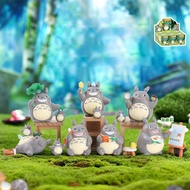 BLIND BOX Totoro Toronto Gibli statue in many positions - reading books, holding leaves, painting