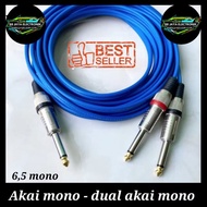 Akai mono to dual Akai mono jack cable 50cm-5meter