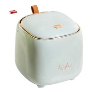 Countertop Trash Can , Waste Can with  Type Lid, 0.5 Gallon/1.5 Liter Wastebasket Trash Can Dispense