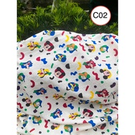 Cute patterned foam bed