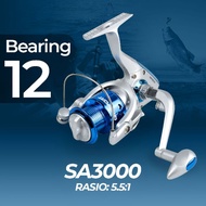 Taffsport 3000 Series Fishing Reel / Fishing Reel / Fishing Reel / Fishing Rail / Fishing Reel / Spi