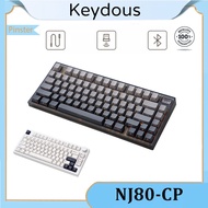 Keydous NJ80-CP /NJ81-CP Magnetic switch gaming mechanical keyboard adjustable key path RT