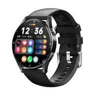 LIGE Watch For Men Smart Watch AMOLED HD Screen Body Temperature Detection Ai Smart Voice Smartwatch Bluetooth Call Clock For Android IOS