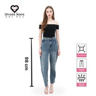 UNISOO JEANS - CK8005-3 Highwaist Jeans | Boyfriend Jeans | Highwaist Women's Jeans | Loose Jeans Hi