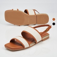 RUCINI Ladies Two Band Flat Sandals RLSS-LS7033