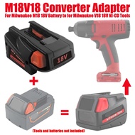 Battery Adapter M18V18 for Milwaukee M18 18V Battery To for Milwaukee V18 18V NI-CD Tool